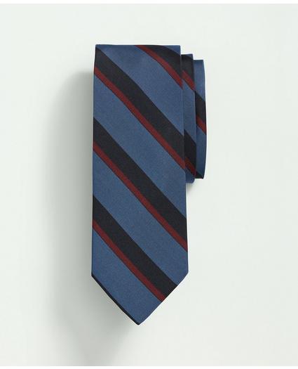 Silk Sidewheeler Striped Tie