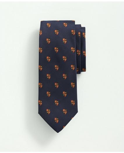 Silk Crest Pattern Tie