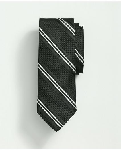 Silk Double Striped Tie