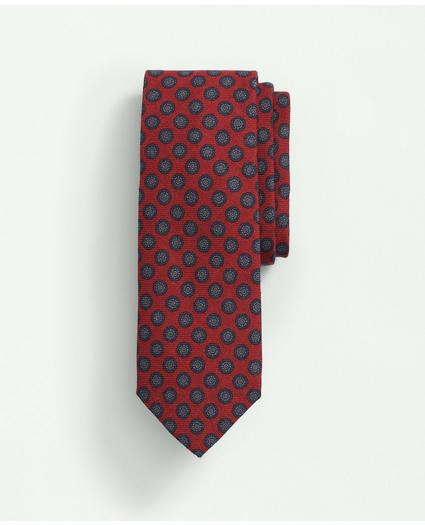 Wool Flower Medallion Tie