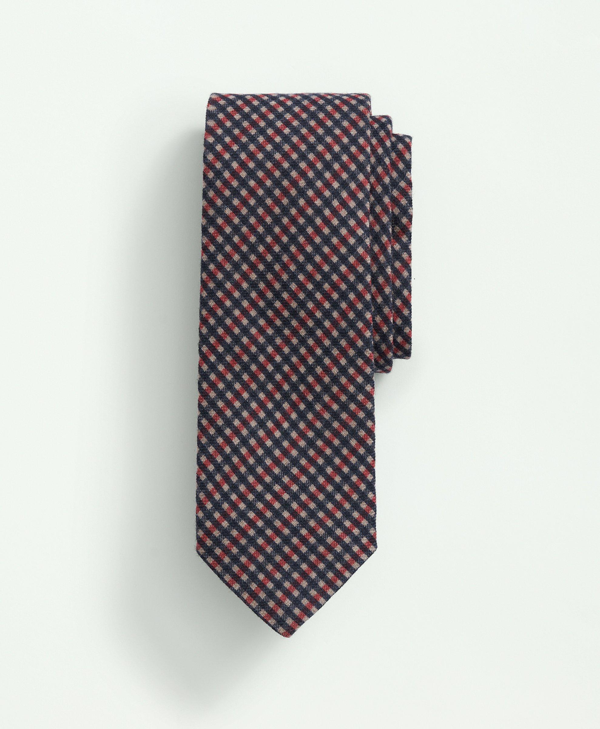 Wool Tattersall Tie