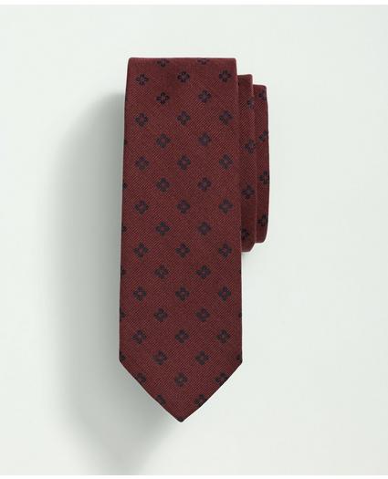 Wool Silk Floral Tie