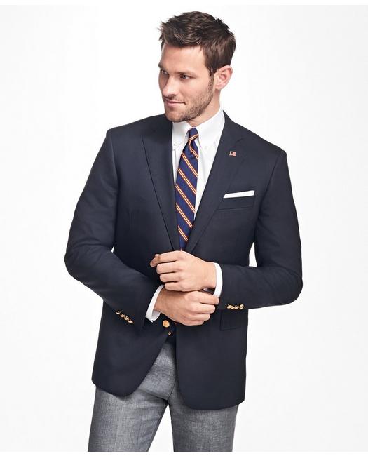Brooks Brothers Classic Fit Two-button 1818 Blazer | Navy | Size 46 Long