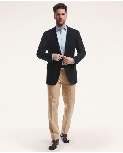 Madison Relaxed-Fit Hopsack Blazer