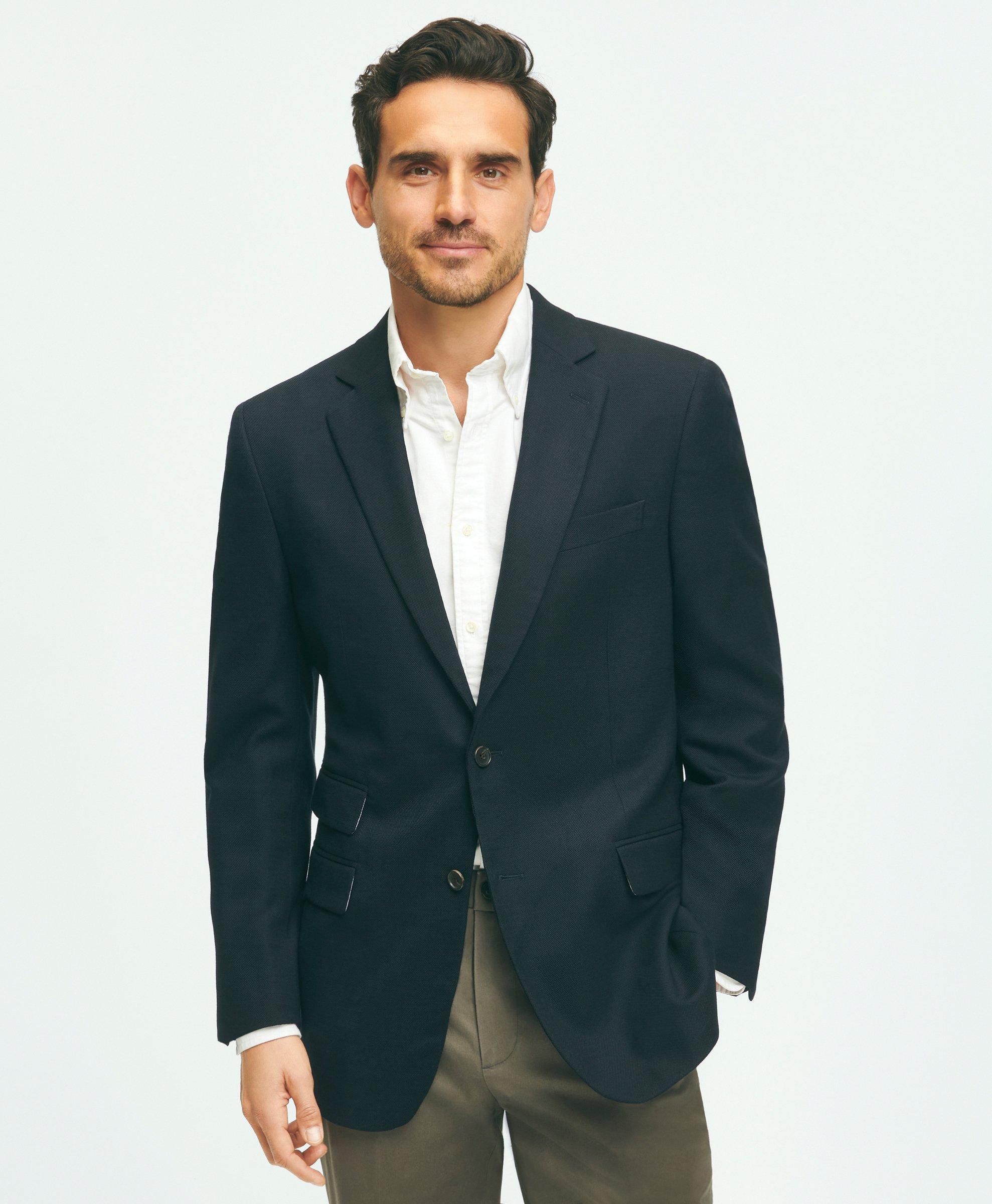 Chums | Men's | Single Breasted Classic Oxford Regular Fit Blazer | at   Men’s Clothing store