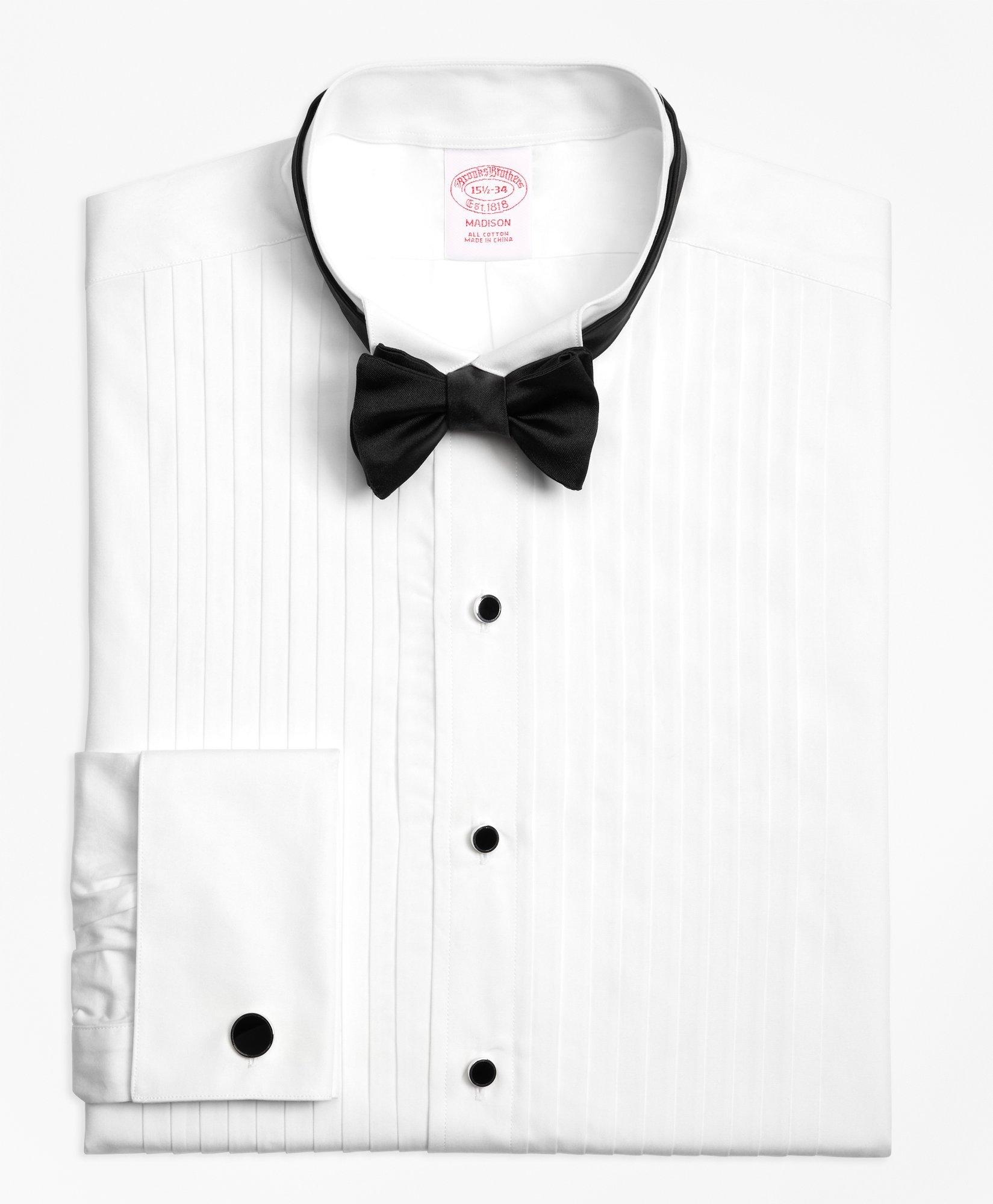 Tuxedo shirt bow outlet tie