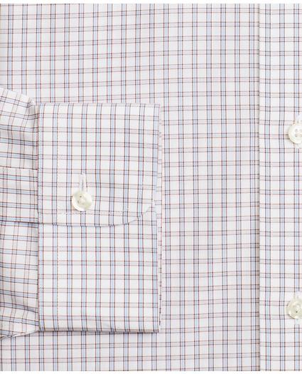 Madison Relaxed-Fit Dress Shirt, Non-Iron Framed Windowpane