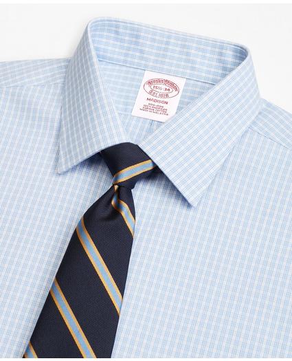 Madison Relaxed-Fit Dress Shirt, Non-Iron Triple Check