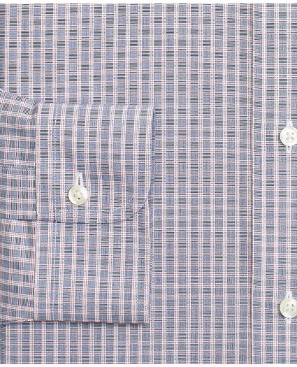 Madison Relaxed-Fit Dress Shirt, Non-Iron Two-Tone Check