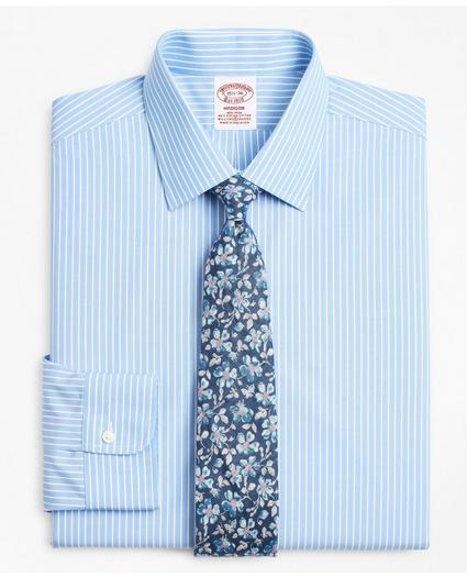 Stretch Madison Relaxed-Fit Dress Shirt, Non-Iron Ground Stripe