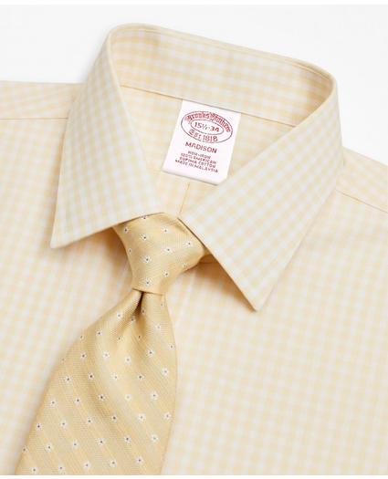 Madison Relaxed-Fit Dress Shirt, Non-Iron Check