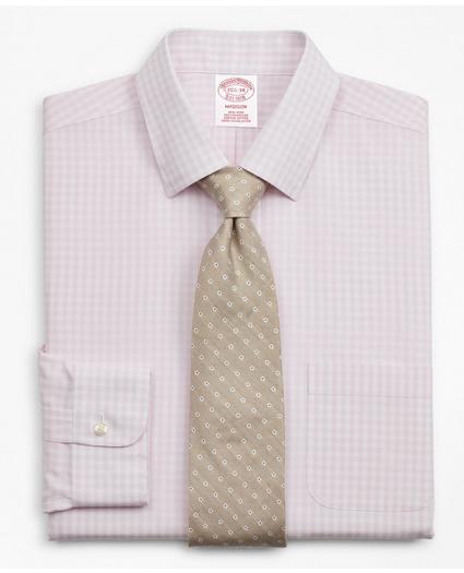 Madison Relaxed-Fit Dress Shirt, Non-Iron Check
