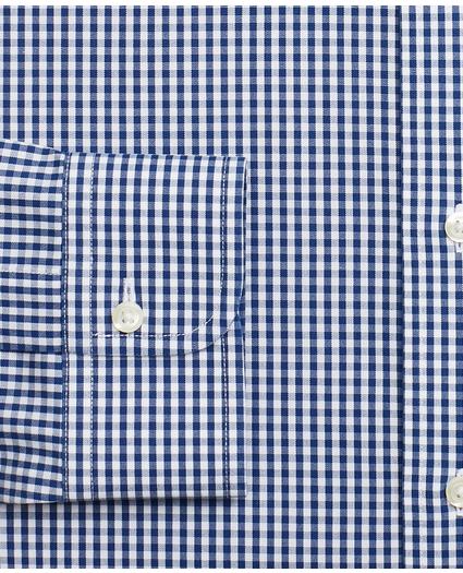 Stretch Madison Relaxed-Fit Dress Shirt, Non-Iron Gingham
