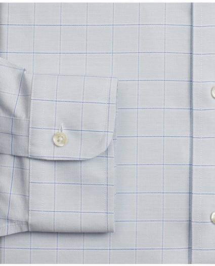Cool Madison Relaxed-Fit Dress Shirt, Non-Iron Windowpane