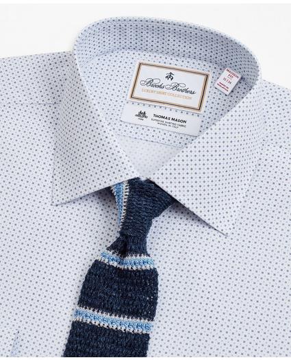 Luxury Collection Madison Relaxed-Fit Dress Shirt, Franklin Spread Collar Geo Print