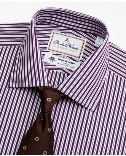 Luxury Collection Madison Relaxed-Fit Dress Shirt, Franklin Spread Collar Double-Stripe