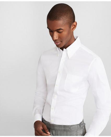 Soho Extra-Slim Fit Dress Shirt, Performance Non-Iron with COOLMAX, Button-Down Collar Broadcloth