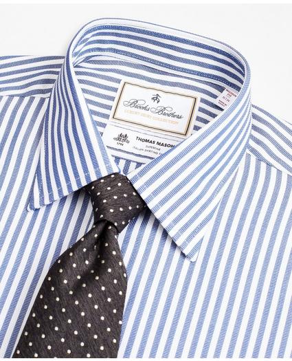 Luxury Collection Madison Relaxed-Fit Dress Shirt, Franklin Spread Collar Bengal Stripe