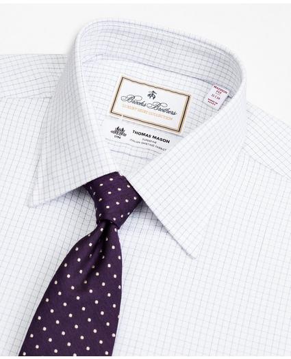 Luxury Collection Madison Relaxed-Fit Dress Shirt, Franklin Spread Collar Fine Windowpane