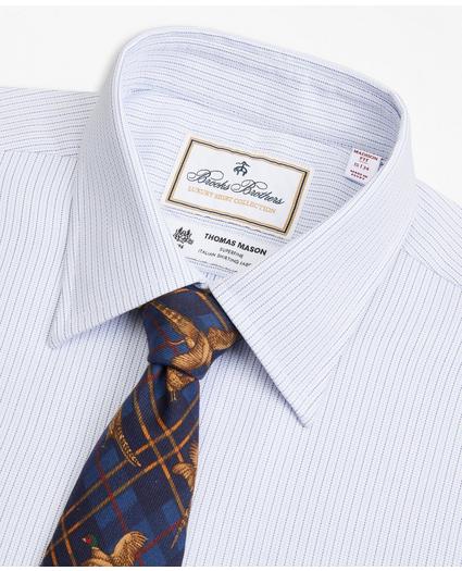 Luxury Collection Madison Relaxed-Fit Dress Shirt, Franklin Spread Collar Textured Stripe