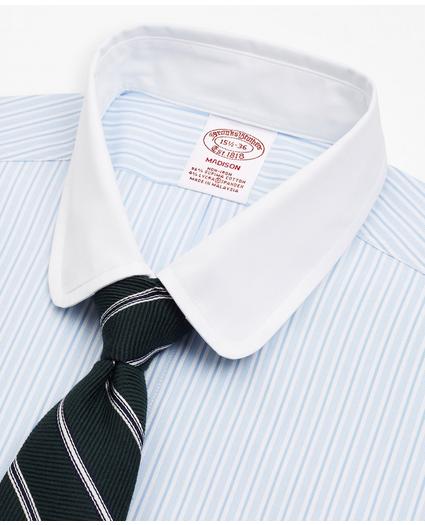 Stretch Madison Relaxed-Fit Dress Shirt, Stripe