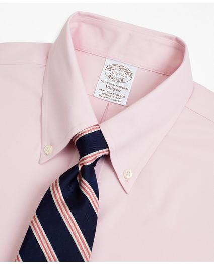Stretch Soho Extra-Slim-Fit Dress Shirt, Non-Iron Pinpoint Button-Down Collar