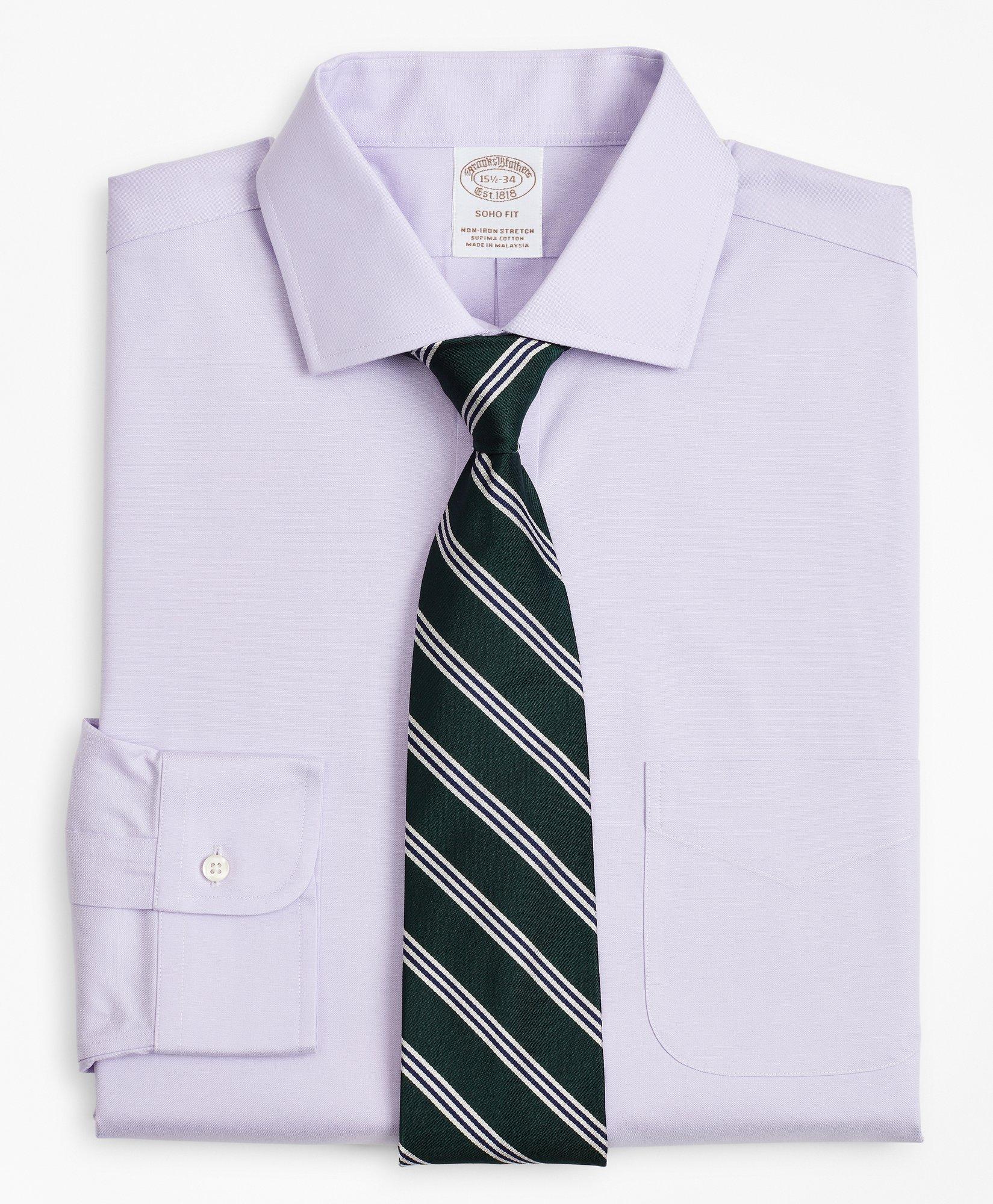 Traditional Extra-Relaxed-Fit Dress Shirt, Forward Point Collar