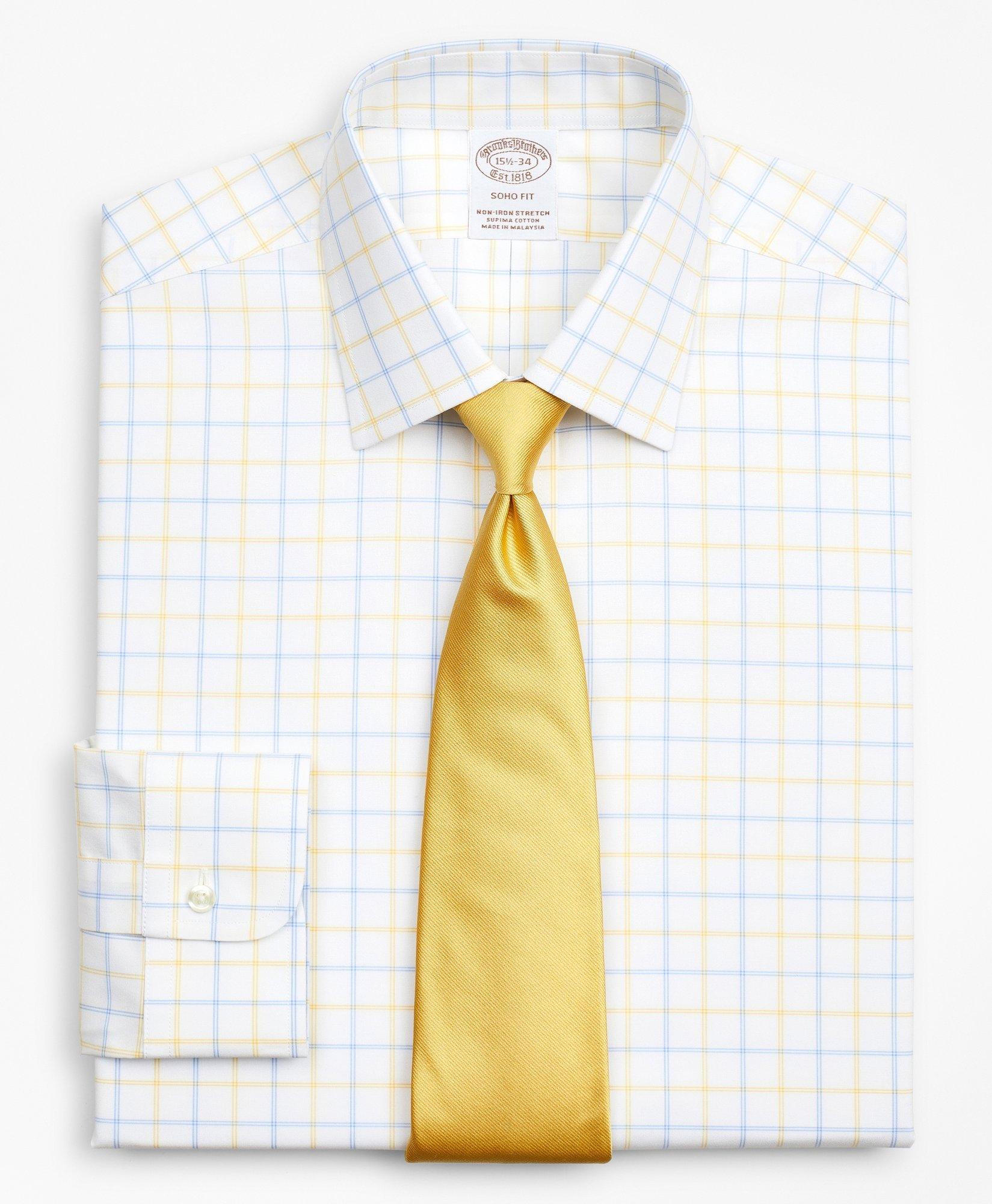 Yellow deals dress shirt