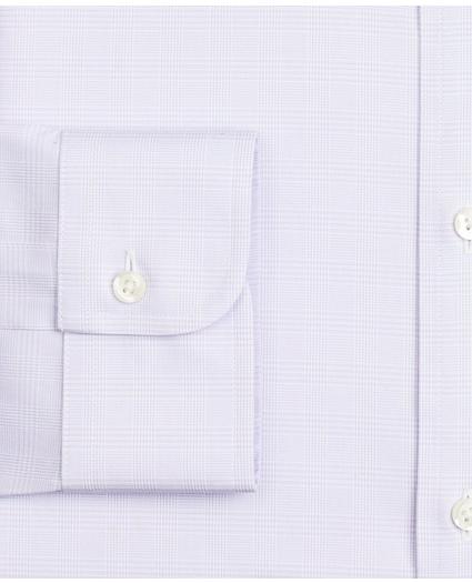 Regent Regular-Fit Dress Shirt, Performance Non-Iron with COOLMAX, Ainsley Collar Twill Check