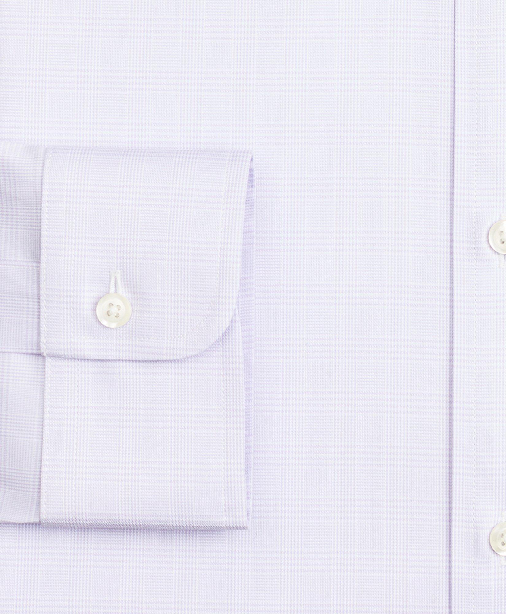 Madison Relaxed-Fit Dress Shirt, Performance Non-Iron with COOLMAX, Button-Down Collar Twill Check