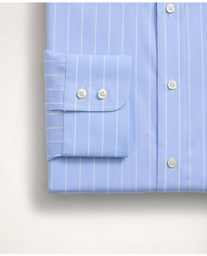 x Thomas Mason Regent Regular-Fit Dress Shirt, Poplin English Collar Bold Stripe