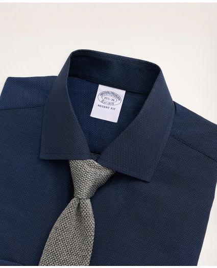 Regent Regular-Fit Dress Shirt, Dobby English Spread Collar Solid