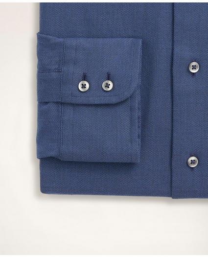Milano Slim-Fit Dress Shirt, Dobby English Collar Solid