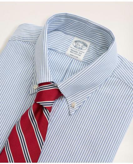 Regent Regular-Fit American-Made Oxford Cloth Button-Down Stripe Dress Shirt
