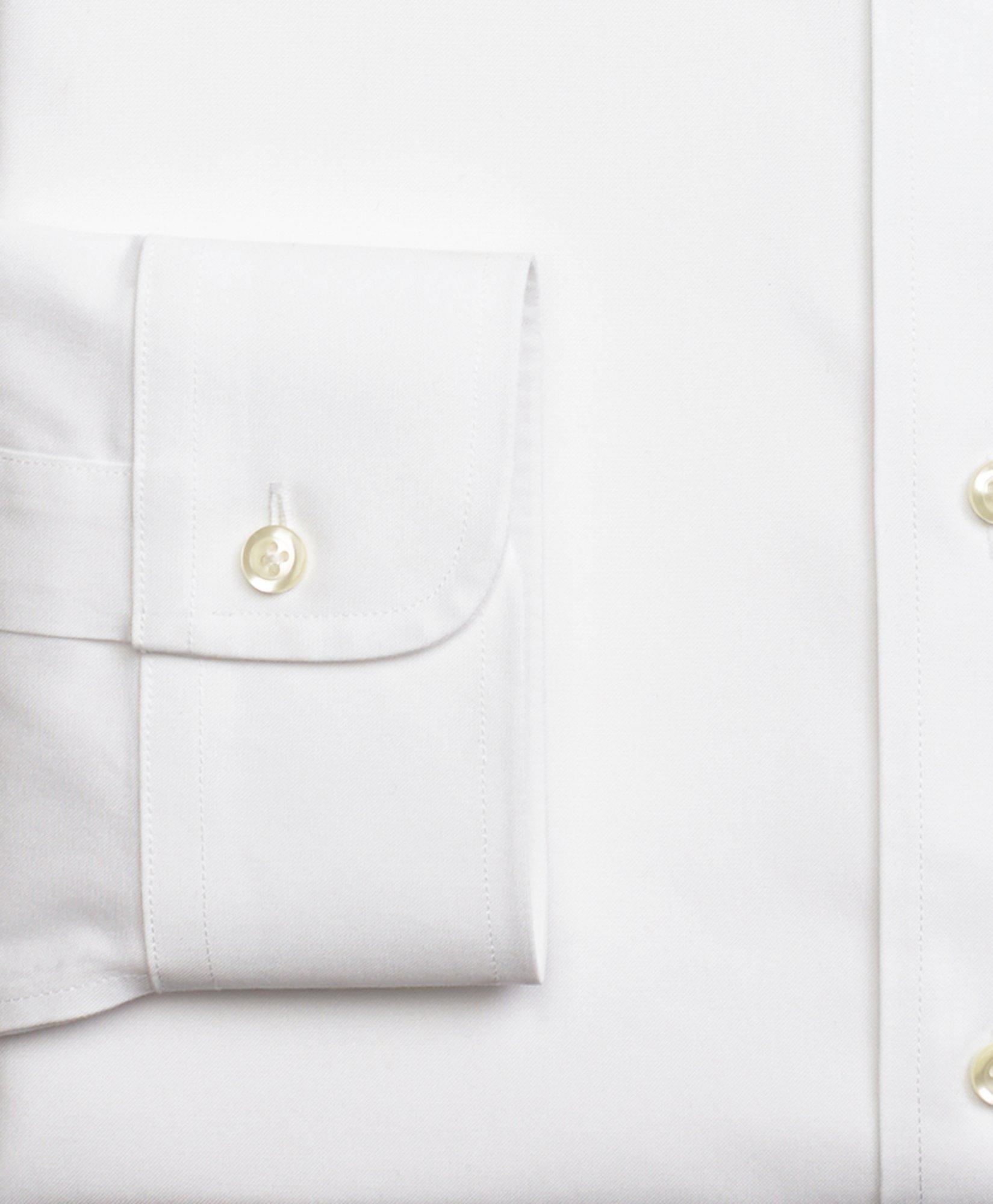 Stretch Supima Cotton Non-Iron Pinpoint Oxford Button-Down Collar Dress Shirt