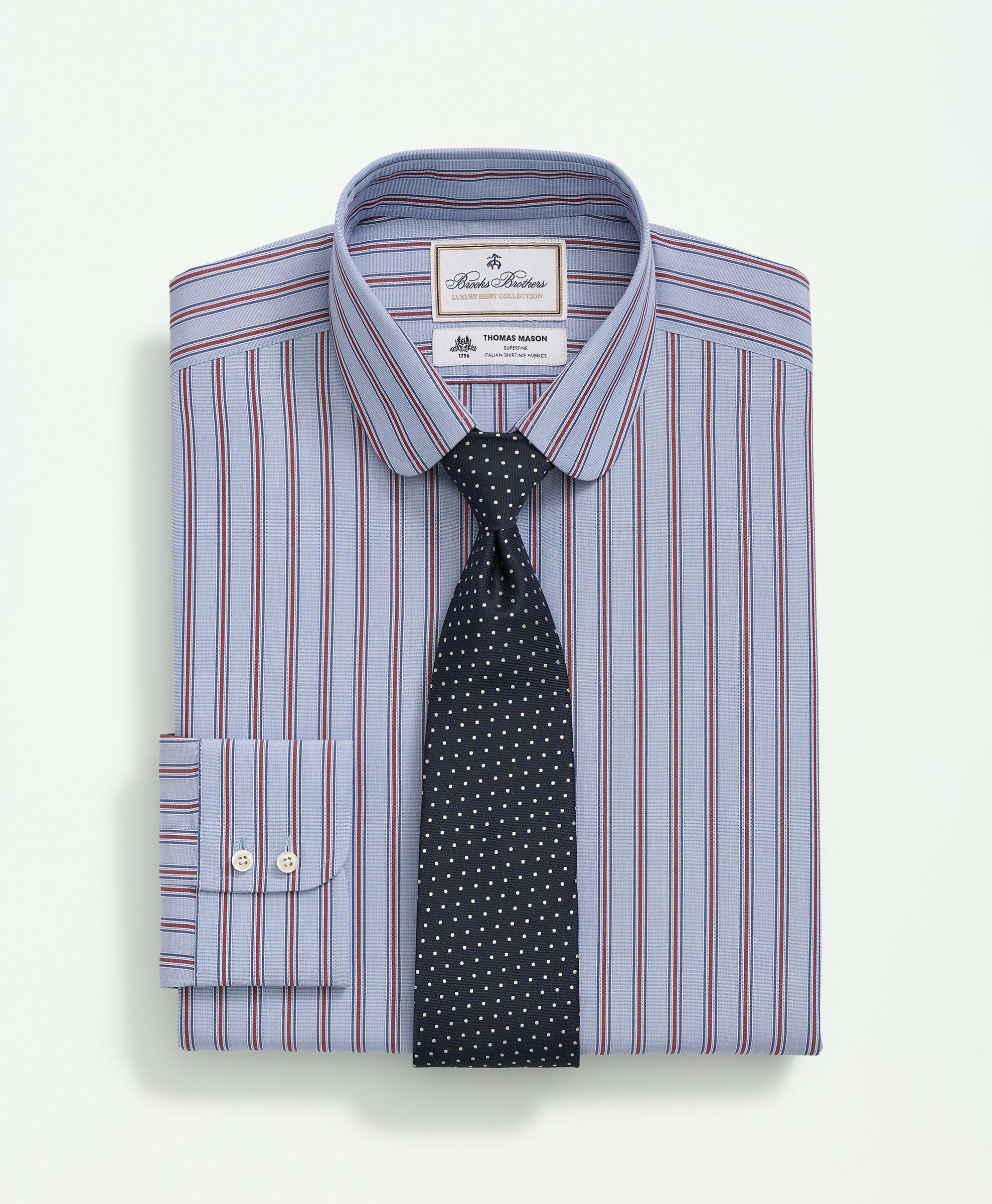 Mens grey striped dress shirt hotsell