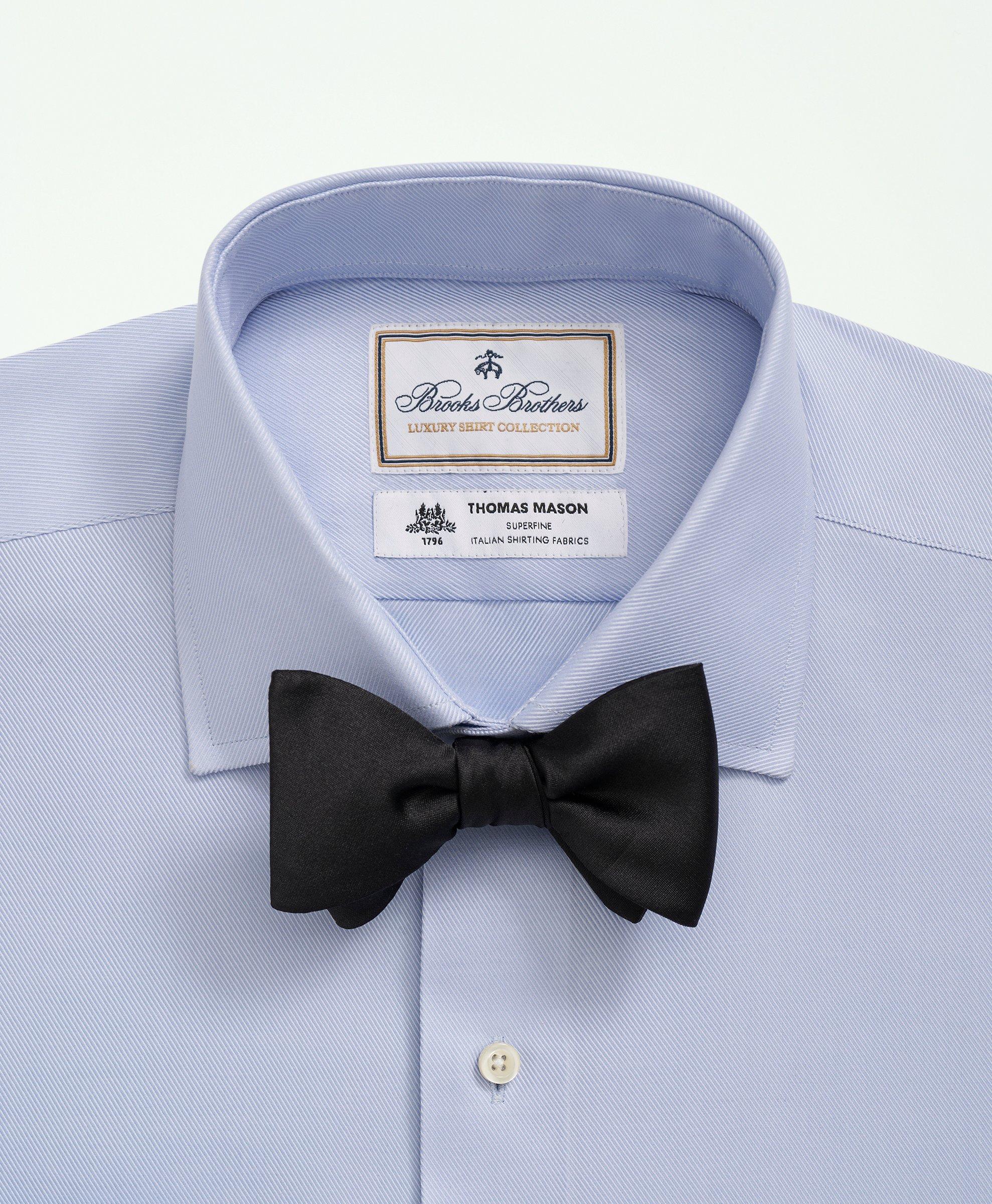 X Thomas Mason Cotton Twill Londoner Collar Dress Shirt