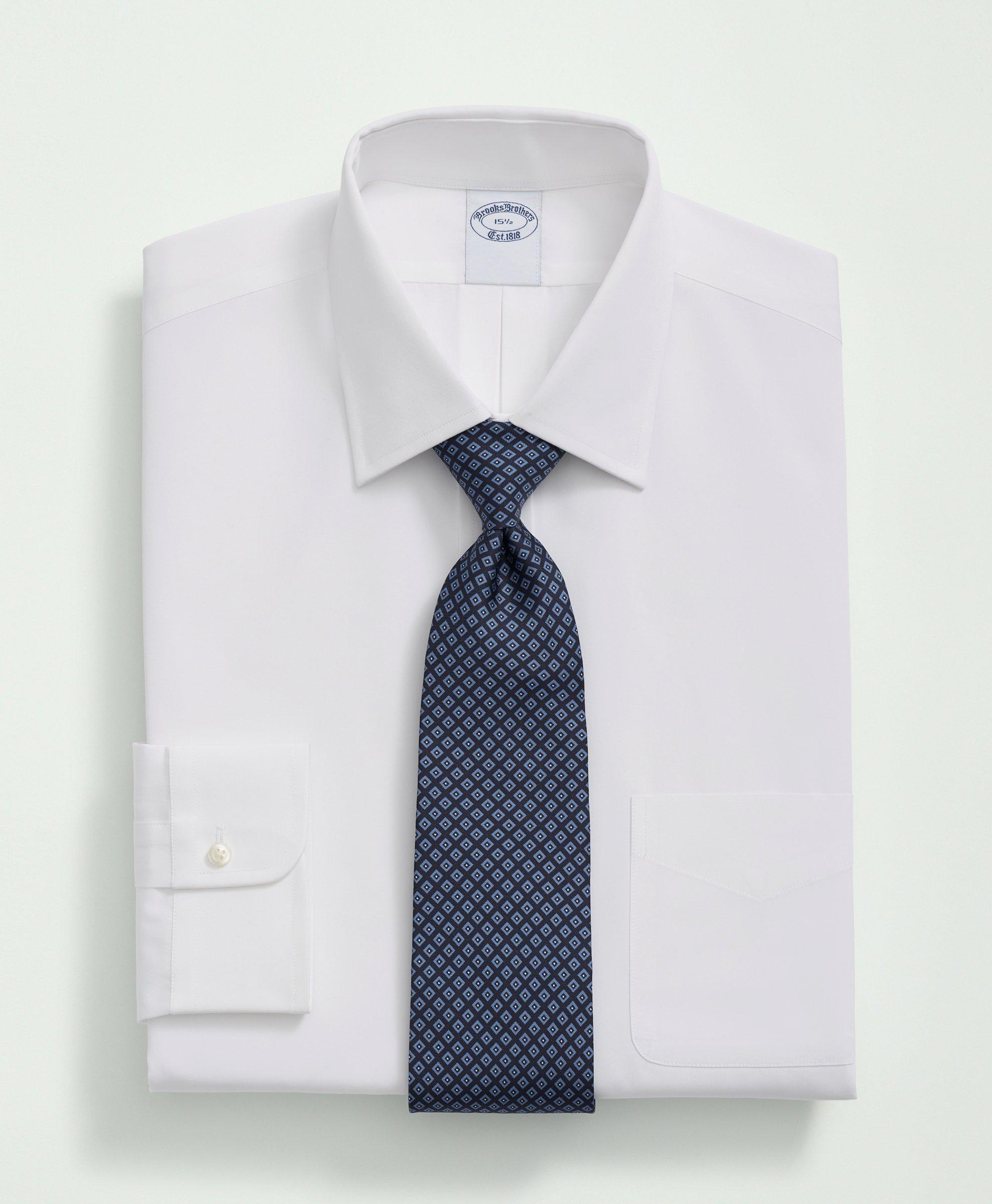 Traditional Extra-Relaxed-Fit Dress Shirt, Forward Point Collar