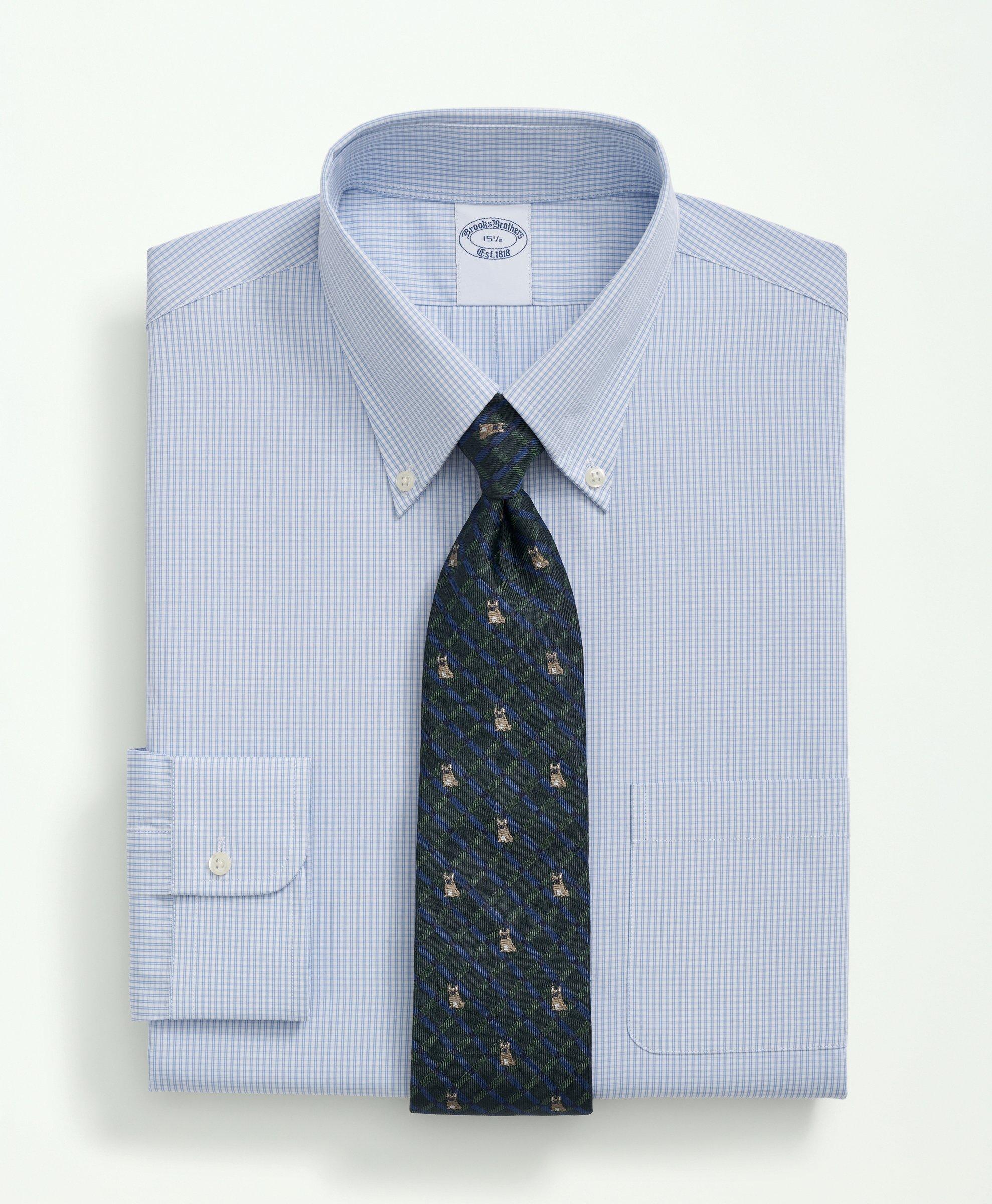 Micro Check Men's Formal Shirt – Blucheez