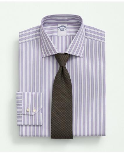X Thomas Mason Cotton Poplin English Collar, Striped Dress Shirt
