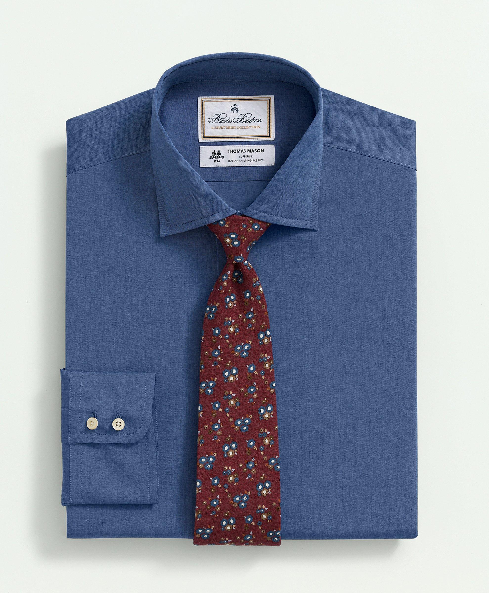 Traditional Extra-Relaxed-Fit Dress Shirt, Forward Point Collar