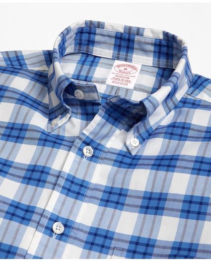 Madison Relaxed-Fit Sport Shirt, Oxford Plaid