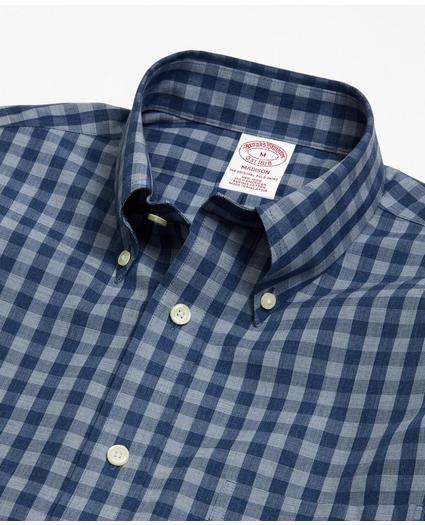 Madison Relaxed-Fit Sport Shirt, Non-Iron Heathered Gingham