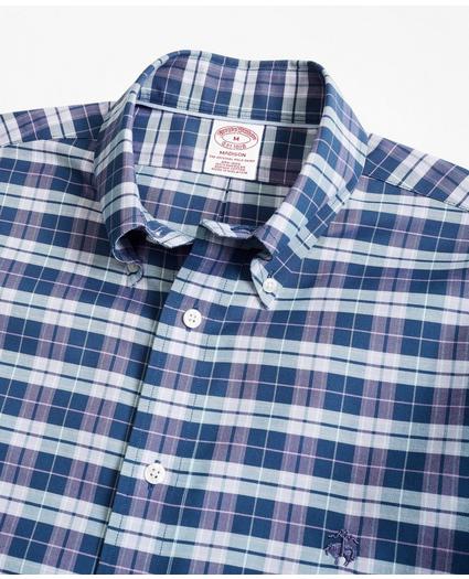 Madison Relaxed-Fit Sport Shirt, Non-Iron Check