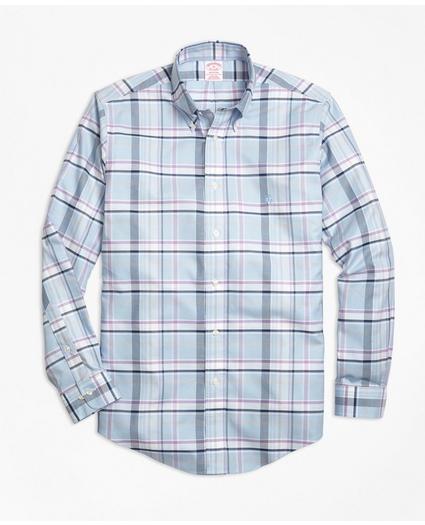 Madison Relaxed-Fit Sport Shirt, Non-Iron Plaid