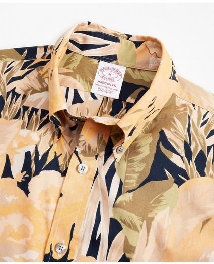 Madison Relaxed-Fit Sport Shirt, Tropical Print