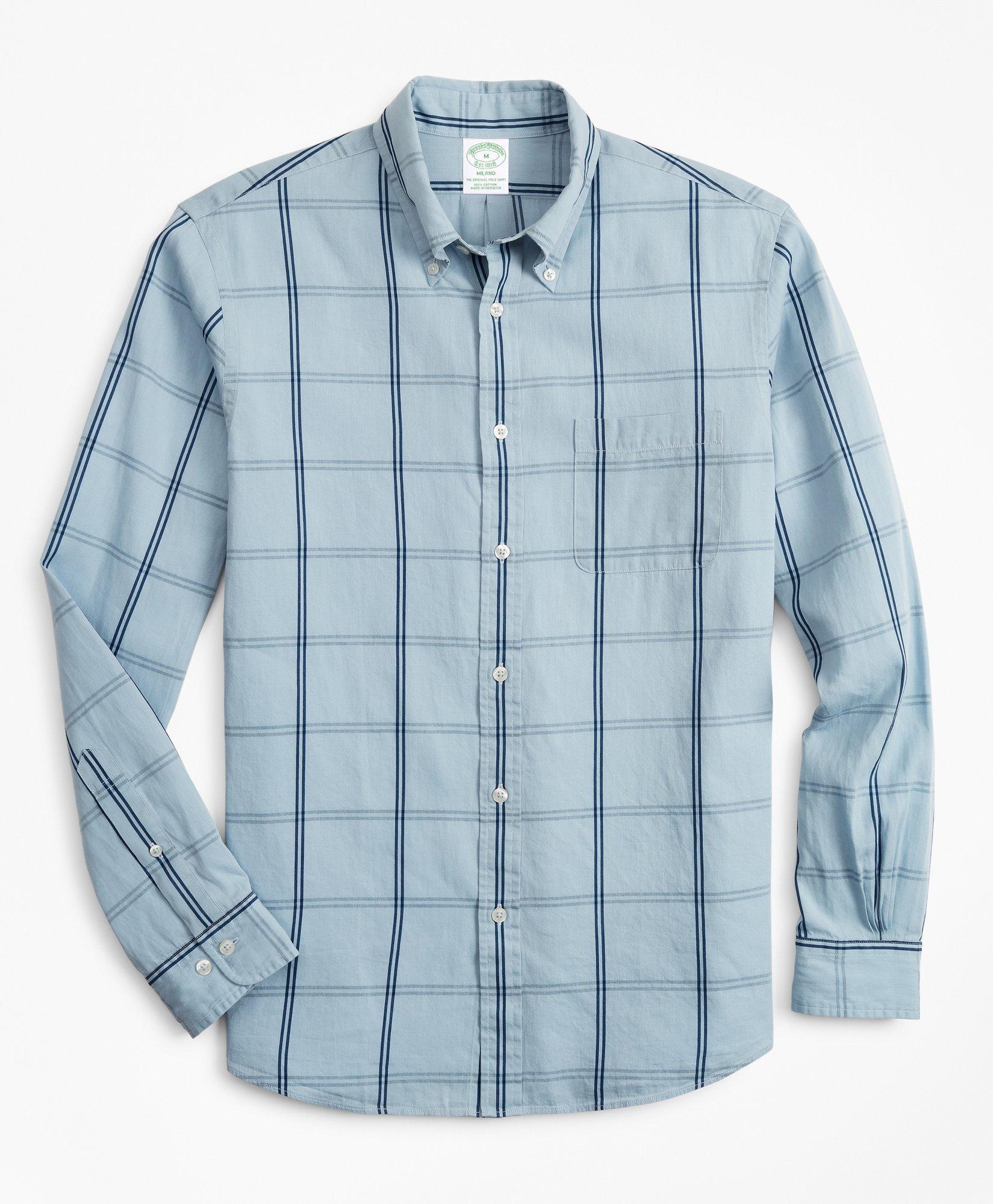 Slim Fit Indigo Shirt | Brooks Brothers