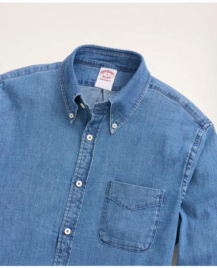 Madison Relaxed-Fit Japanese Stretch Denim Shirt