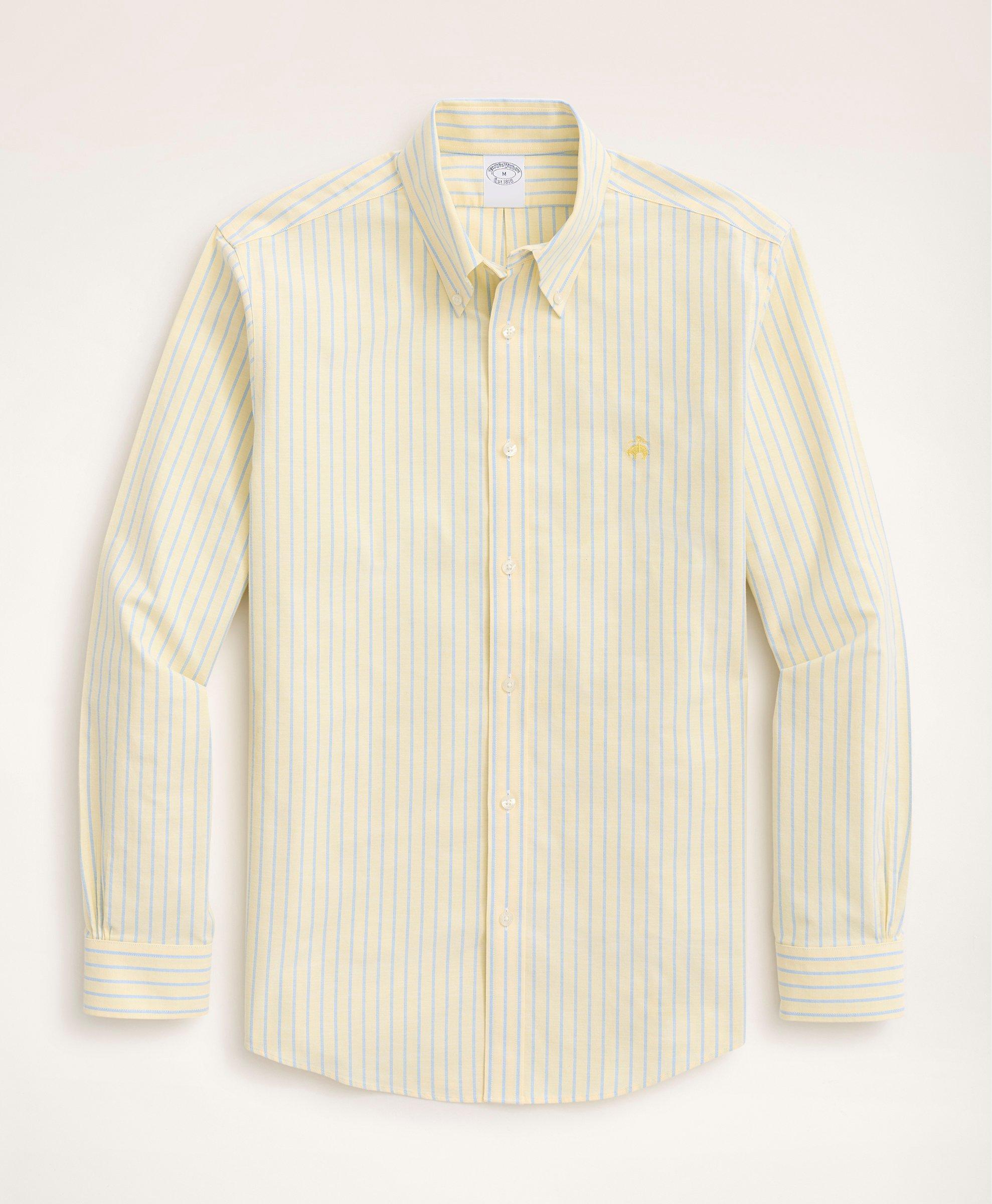 Stretch Regent Regular-Fit Stretch Sport Shirt, Non-Iron Pop Stripe