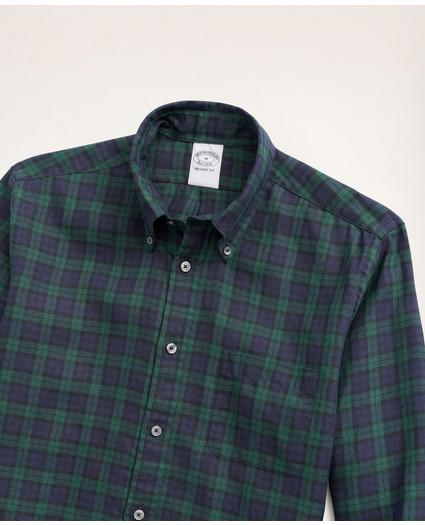 Regent Regular-Fit Irish Linen Faded Tartan Shirt